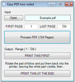 הורד כלי אינטרנט או אפליקציית אינטרנט Easy PDF דו צדדי