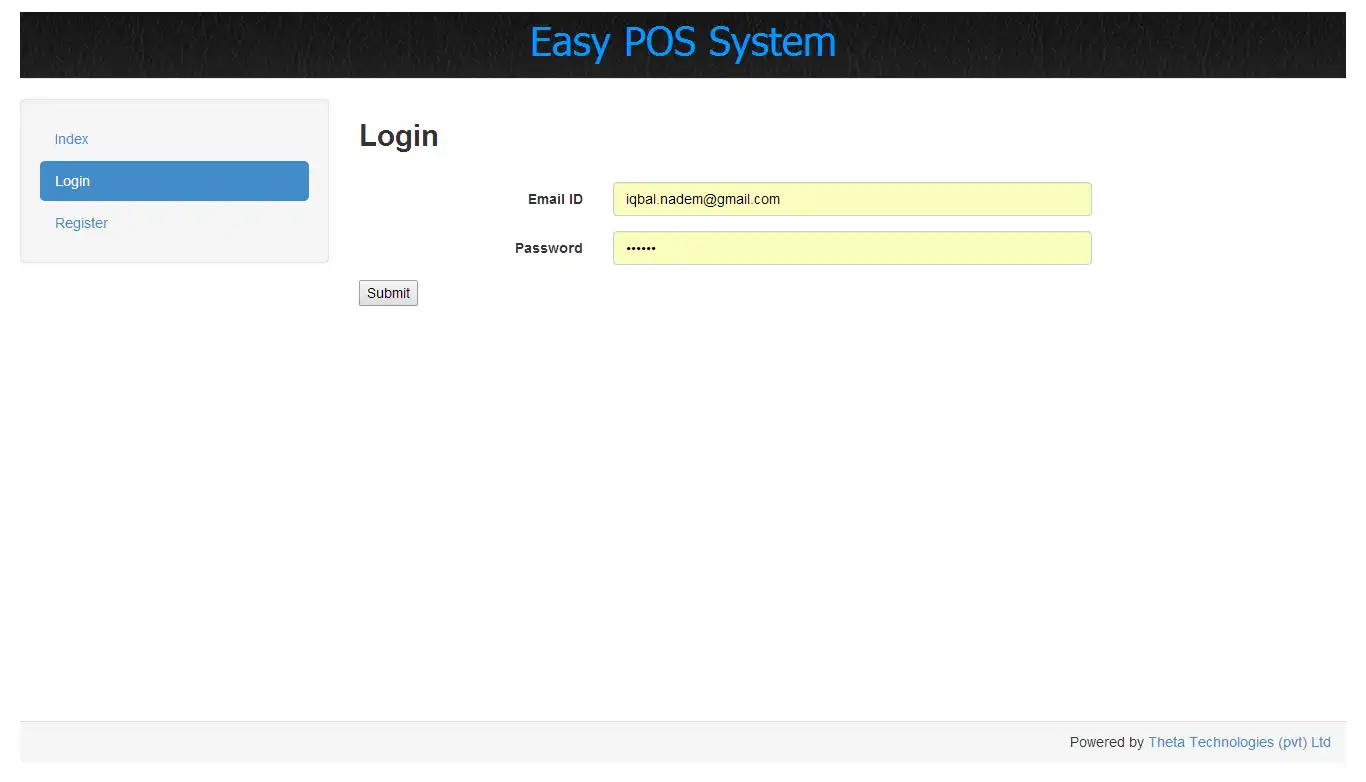 Download web tool or web app Easy POS System