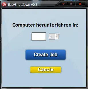 Download web tool or web app EasyShutdown