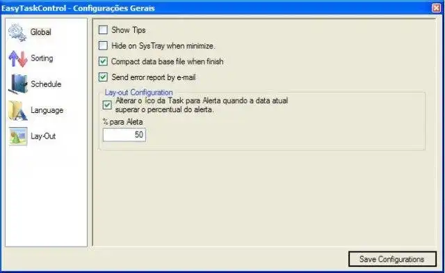 Download webtool of webapp Easy Task Control