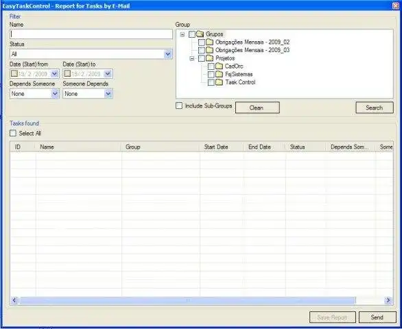 Download webtool of webapp Easy Task Control