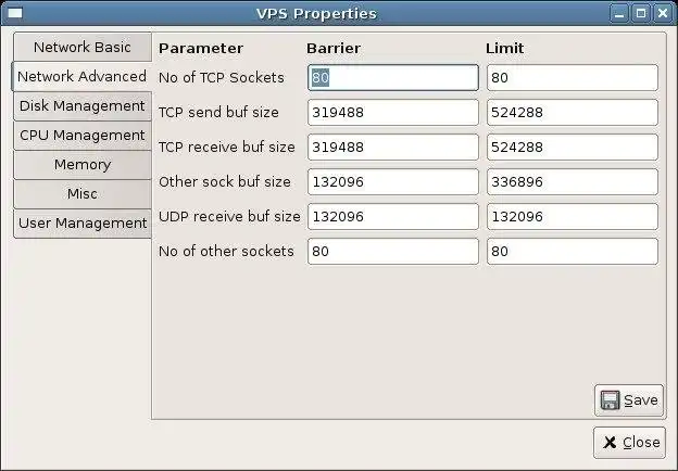 Scarica lo strumento web o l'app web EasyVZ: una GUI di gestione di openVZ