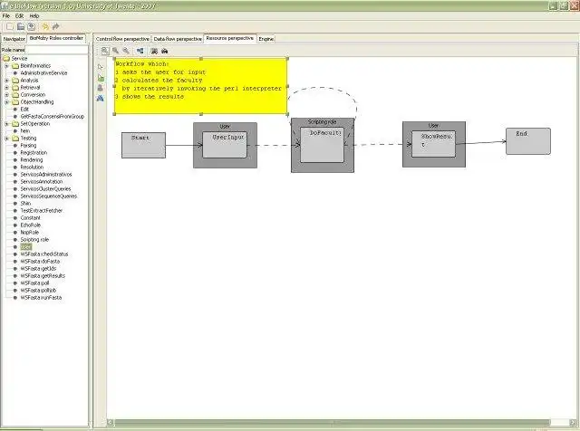 Download webtool of webapp e-BioFlow om online in Linux te draaien