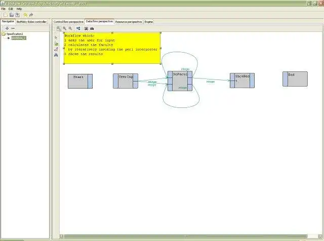 Download webtool of webapp e-BioFlow om online in Linux te draaien