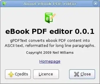 Download web tool or web app ebook PDF editor for GTK+