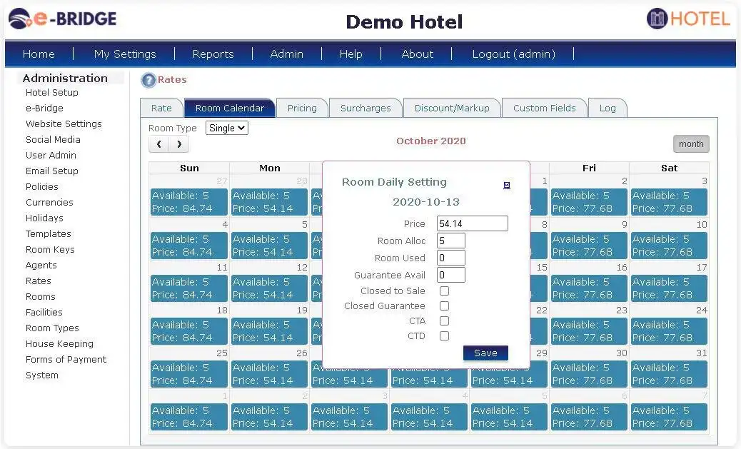 下载网络工具或网络应用程序 e-Bridge Hotel