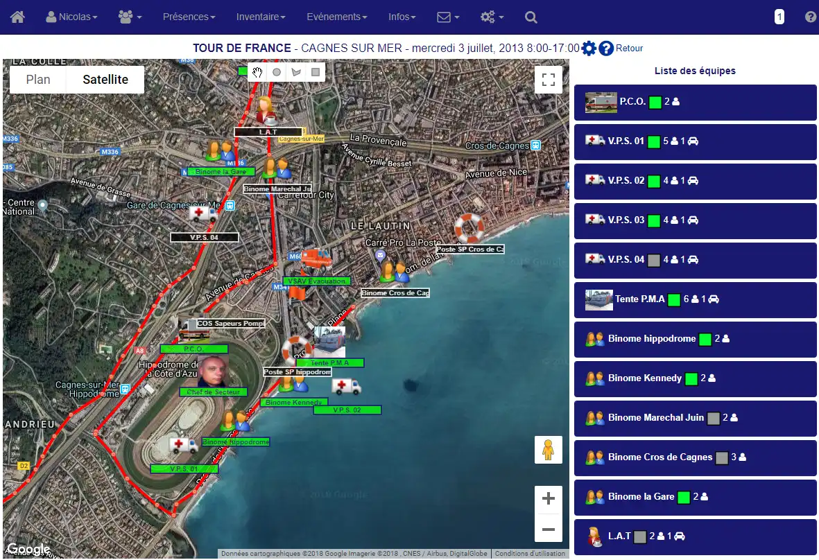 Télécharger l'outil Web ou l'application Web eBrigade