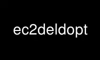 Run ec2deldopt in OnWorks free hosting provider over Ubuntu Online, Fedora Online, Windows online emulator or MAC OS online emulator