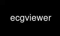Execute ecgviewer no provedor de hospedagem gratuita OnWorks no Ubuntu Online, Fedora Online, emulador online do Windows ou emulador online do MAC OS
