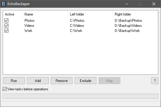 下载网络工具或网络应用 EchoBackuper