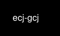 Esegui ecj-gcj nel provider di hosting gratuito OnWorks su Ubuntu Online, Fedora Online, emulatore online Windows o emulatore online MAC OS