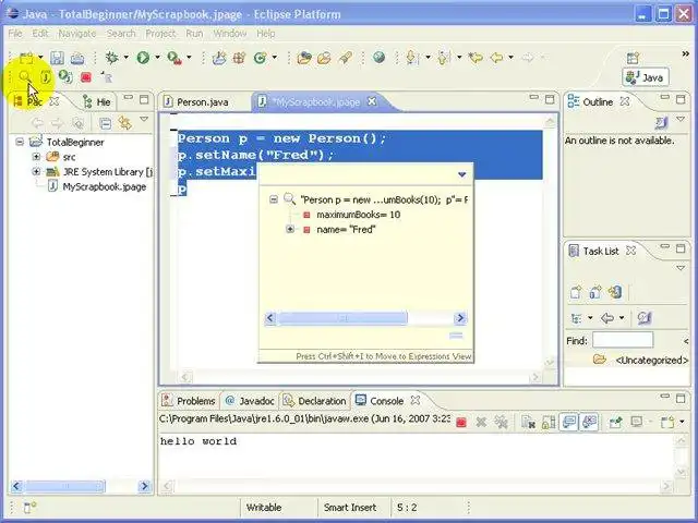 Mag-download ng web tool o web app Eclipse at Java Video Tutorials