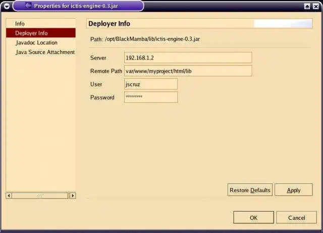 Télécharger l'outil Web ou l'application Web Eclipse Deployer