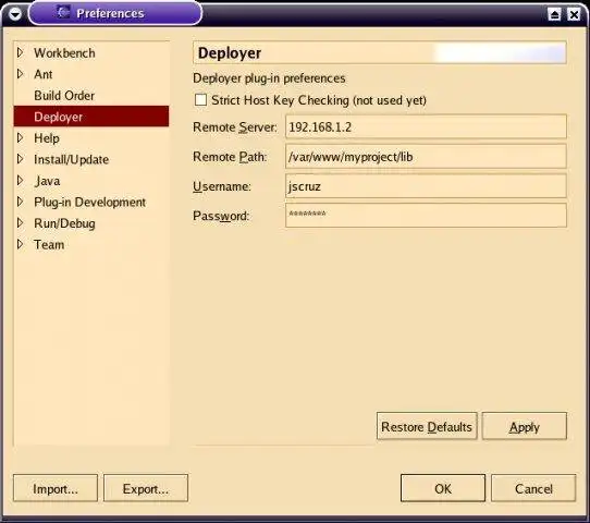 Pobierz narzędzie internetowe lub aplikację internetową Eclipse Deployer