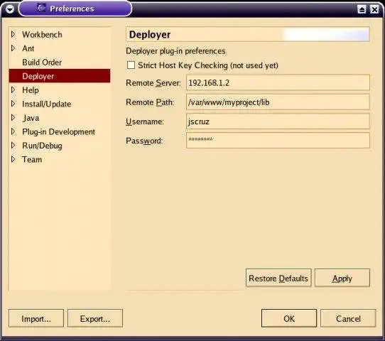 Télécharger l'outil Web ou l'application Web Eclipse Deployer