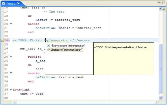 تنزيل أداة الويب أو تطبيق الويب Eclipse Eiffel Development Tools (EDT)