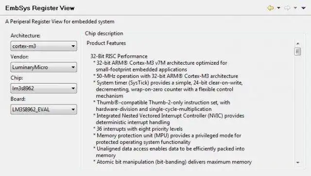 ดาวน์โหลดเครื่องมือเว็บหรือเว็บแอป Eclipse Embedded Systems Register View