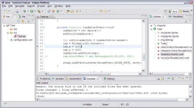 Download web tool or web app Eclipse IDE for ActionScript3