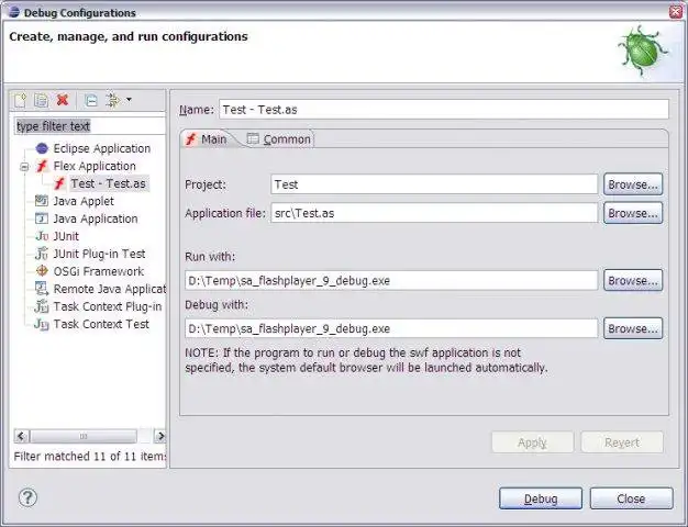 ابزار وب یا برنامه وب Eclipse IDE را برای ActionScript3 دانلود کنید