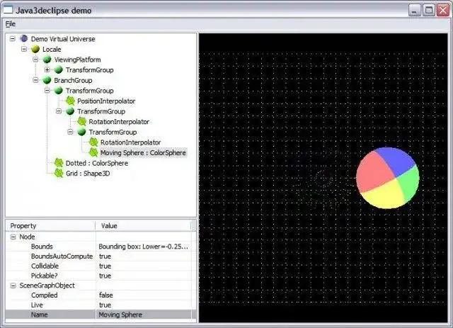 Download web tool or web app Eclipse java3d plugins