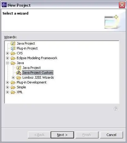 Unduh alat web atau aplikasi web Eclipse Java Project Creation Customizer