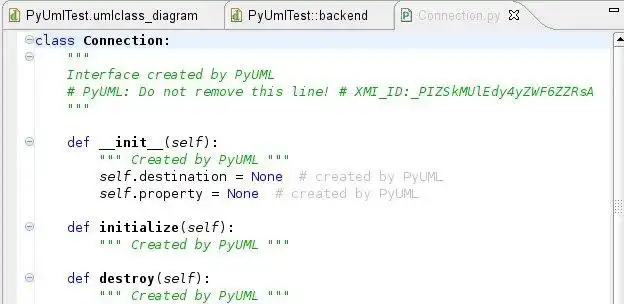 Download webtool of webapp Eclipse-PyUML