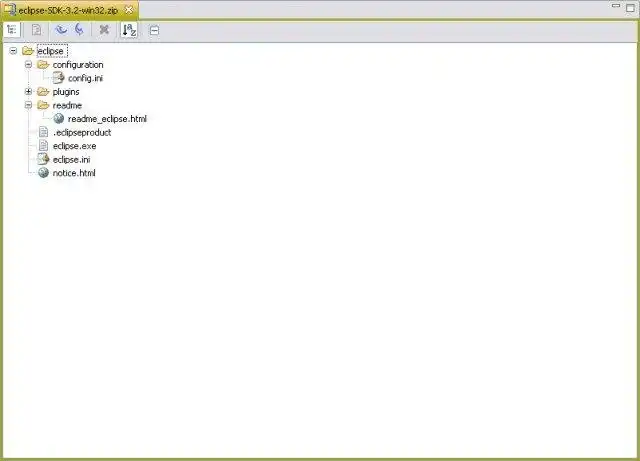 Download de webtool of webapp Eclipse Zip Editor