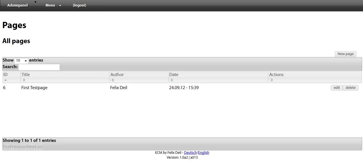 Download web tool or web app ECM - Easy Content Manager