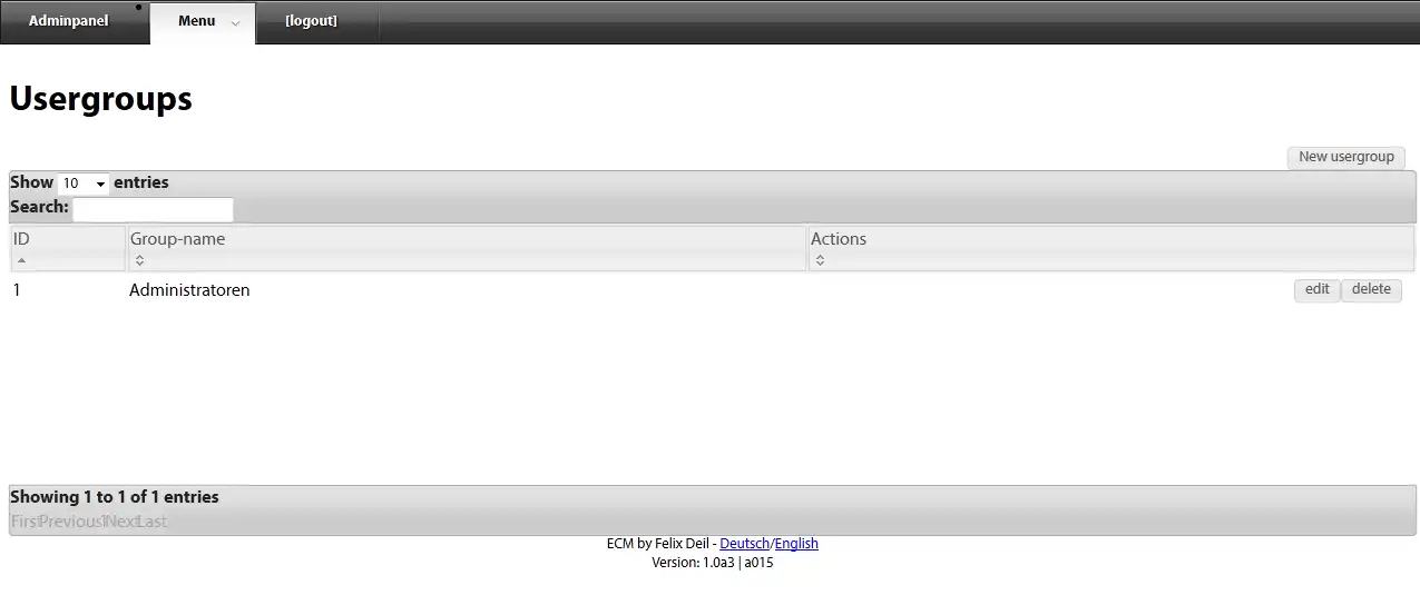 Download web tool or web app ECM - Easy Content Manager