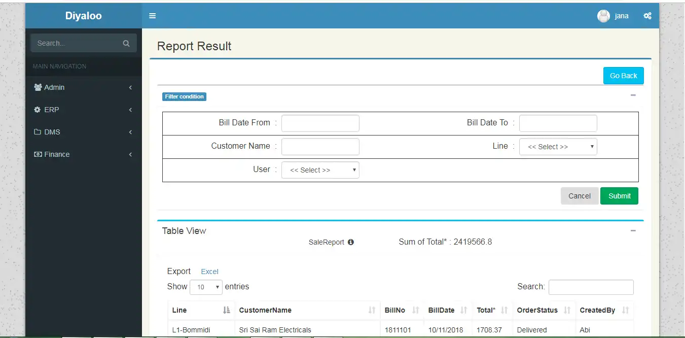 Descargue la herramienta web o la aplicación web Carrito de compras de comercio electrónico - ERP (gratis)