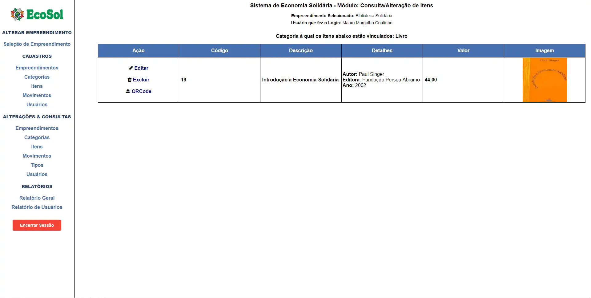 Download web tool or web app EcoSol