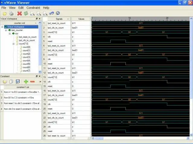 Download web tool or web app EDA vWaveViewer