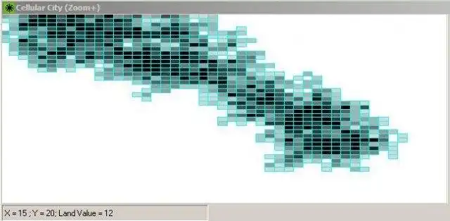 Mag-download ng web tool o web app Eden - Stochastic Urban Cellular Model