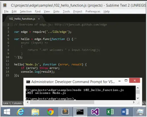 Mag-download ng web tool o web app na Edge.js