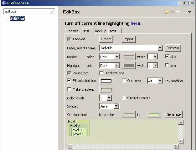ابزار وب یا برنامه وب EditBox را دانلود کنید