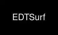ເປີດໃຊ້ EDTSurf ໃນ OnWorks ຜູ້ໃຫ້ບໍລິການໂຮດຕິ້ງຟຣີຜ່ານ Ubuntu Online, Fedora Online, Windows online emulator ຫຼື MAC OS online emulator