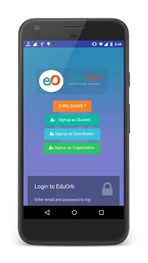 Загрузите веб-инструмент или веб-приложение EduOrb