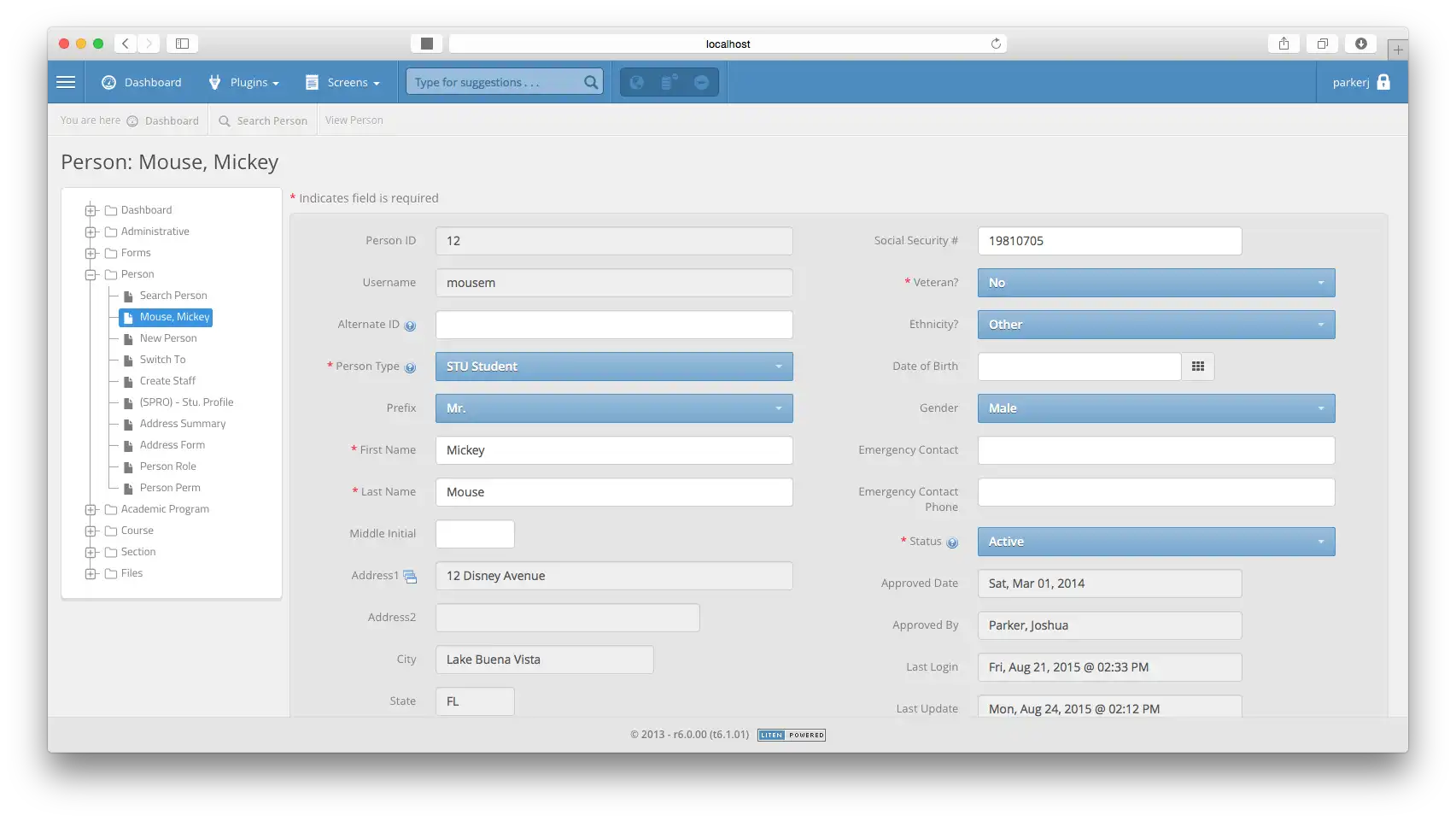 Download web tool or web app eduTrac Student Information System