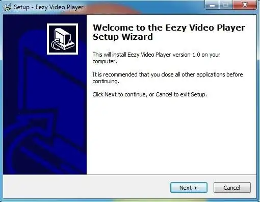Unduh alat web atau aplikasi web EezyVideoPlayer