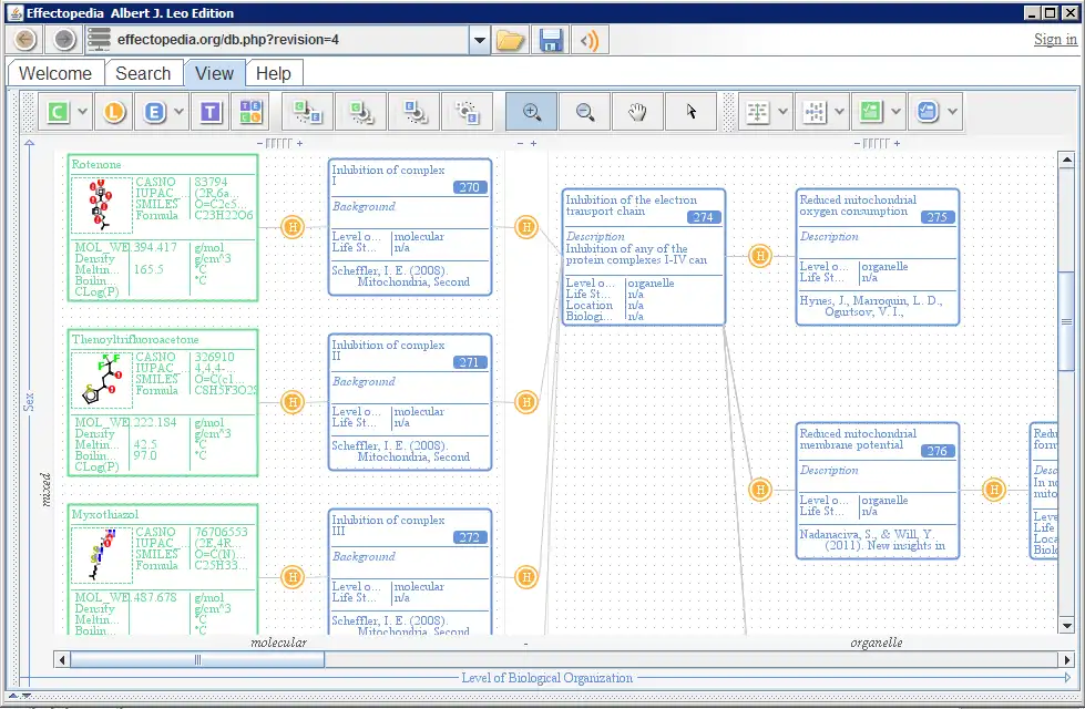 Laden Sie das Web-Tool oder die Web-App Effectopedia herunter