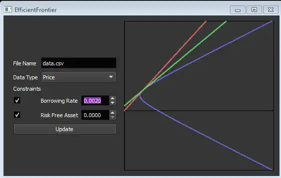 Unduh alat web atau aplikasi web EfficientFrontier