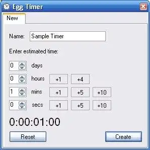 Download web tool or web app Egg Timer