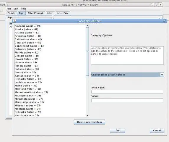 Download web tool or web app EgoNet to run in Windows online over Linux online