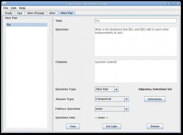 Download web tool or web app EgoNet to run in Windows online over Linux online