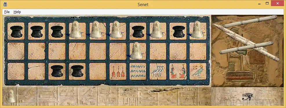 Download web tool or web app Egyptian Senet to run in Windows online over Linux online