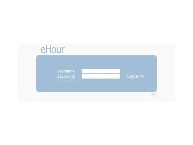 Download web tool or web app eHour