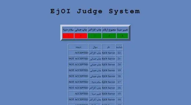 Download web tool or web app EjOI Judge System to run in Linux online