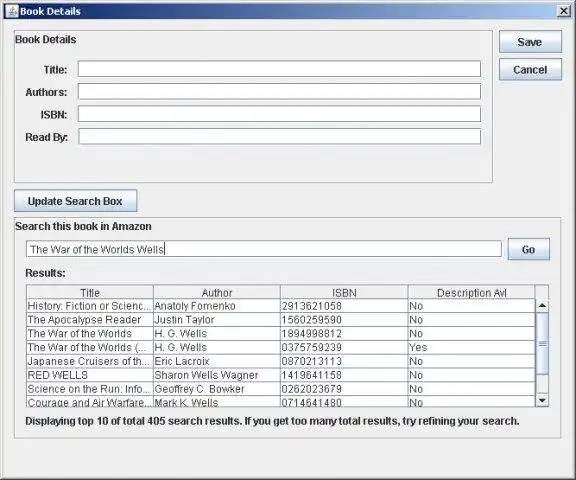Download web tool or web app eKitaab - EBook Catalog Manager Software
