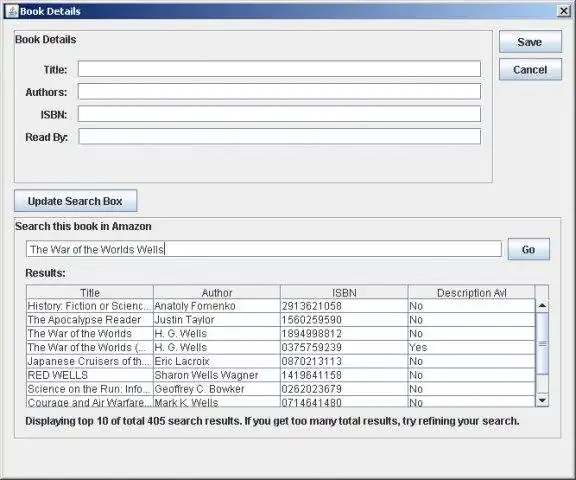 下载网络工具或网络应用程序 eKitaab - 电子书目录管理器软件