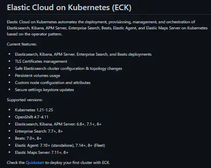 Kubernetes (ECK) এ ওয়েব টুল বা ওয়েব অ্যাপ ইলাস্টিক ক্লাউড ডাউনলোড করুন